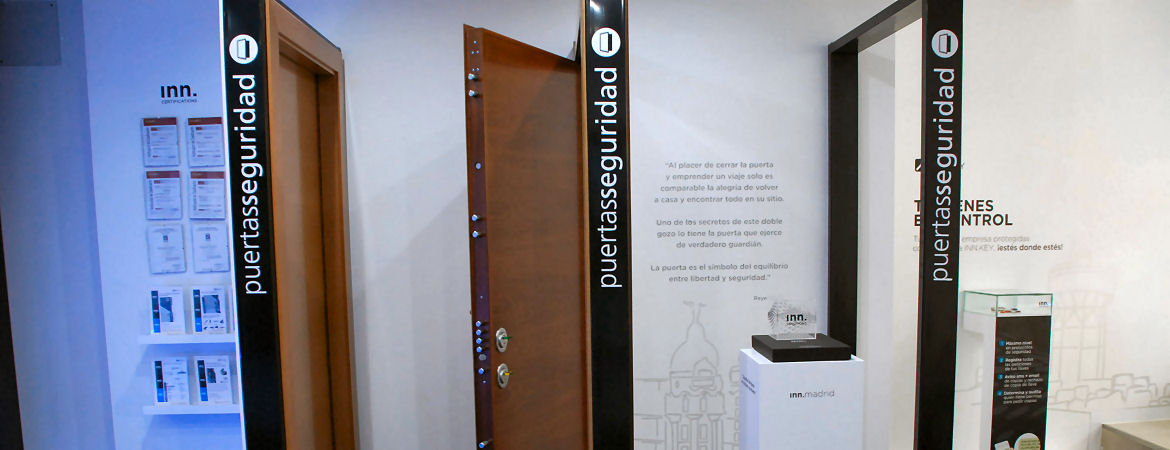 INN.GALLERY Security Point Madrid puertas
